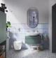 Комплект инсталляции GROHE Solido кнопка хром безободковый унитаз GROHE с крышкой микролифт дюропласт 103846SH00 - изображение 4