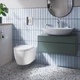 Унітаз підвісний безобідковий білий GROHE Start із сидінням з мікроліфтом 103848SH00 - зображення 2