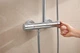 Душевая система с термостатом для настенного монтажа Grohe Tempesta System 250 Cube 26689001 - изображение 8