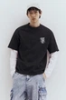 Футболка з принтом H&M Loose Fit чорний 0967955106 M - изображение 1