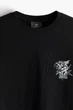 Футболка з принтом H&M Loose Fit чорний 0967955106 M - изображение 8