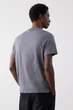 Футболка H&M Regular Fit S сірий 0685816266 - изображение 3