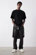 Футболка H&M Oversized Fit чорний 1074658039 M - изображение 2