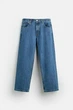 Джинси вільного крою Zara Baggy Fit 34 синій 8062/380/405 - изображение 6