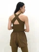 Топ женский Uniqlo 769304224 S Коричневый (1159834147) - изображение 2