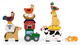 Gra zręcznościowa Viga Farma, drzewniane figury 44706 (6971608447068) - obraz 2