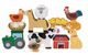 Gra zręcznościowa Viga Farma, drzewniane figury 44706 (6971608447068) - obraz 4