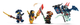 Klocki konstrukcyjne LEGO Ninjago Mech smoczego jeźdźca Rogue’a 584 elementy (71843) - obraz 7