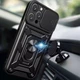 Протиударний чохол Armor Ring + захиcт камери для iPhone 11 Pro Max case Simon чорний - зображення 5