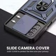 Протиударний броньований чохол із захистом камери для Xiaomi Redmi 15 Armor Case Keysion blue - изображение 6
