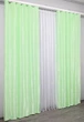 Комплект готовых штор VR-Textil Атлас № 739ш Салатовый 150х270 см 2 шт (30-522) - изображение 4
