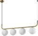 Lampa wisząca Light Prestige Alisa 4xE14 Gold (LP-005/4L GD) - obraz 1