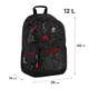 Рюкзак шкільний Kite Education Hot Wheels Skate 40x29x14 см 12 л (HW25-585M) - изображение 2
