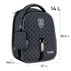 Шкільний набір Kite Education College Line Boy SET_K25-555S-1 (рюкзак, пенал, сумка) - зображення 3