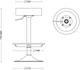 Стілець барний Nowy Styl TACO ordf HOKER CHROME (BOX-1) SORO-34 - зображення 2