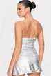 Сукня PrettyLittleThing CNK6885 44 срібний - зображення 3