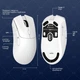 Безпровідна ігрова миша ATTACK SHARK R1 white - зображення 6