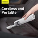 Автомобильный портативный пылесос Baseus A1 Car Vacuum Cleaner 2000 mAh, 30W, 25min, 4000Pa, ручной аккумуляторный (VCAQ010002) White - изображение 11