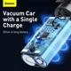 Автомобильный портативный пылесос Baseus A1 Car Vacuum Cleaner 2000 mAh, 30W, 25min, 4000Pa, ручной аккумуляторный (VCAQ010003) Blue - изображение 12
