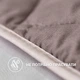 Покрывало 100×135 см двустороннее IDEIA для кресла, дивана, гипоаллергенное, дивандек, накидка шоколад/беж (2200004199368) - изображение 5