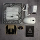 Бездротова магнітна миша Ajazz AJ159 APEX PAW3950 White три режими підключення 42000 DPI RGB - зображення 2