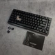 Ігрова механічна клавіатура Ajazz AK820 Black з білою підсвіткою HOT SWAP Червоні світчі - изображение 2