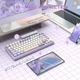 Механічна бездротова (Bluetooth + 2,4G) клавіатура з HOT SWAP Attack SHARK X75, Металевий корпус, RGB, Win/Mac OS, УКР/АНГЛ, ФІОЛЕТОВА/PURPLE (X75P10) - изображение 5