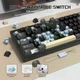 Механічна бездротова (Bluetooth + 2,4G) клавіатура з HOT SWAP Attack SHARK X75, Металевий корпус, RGB, Win/Mac OS, УКР/АНГЛ, BLACK/ЧОРНА (X75B10) - зображення 7