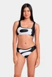 Купальник жіночий Arena LOGO BIKINI BRALETTE 009402-150 M Чорний - зображення 4