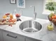 Кухонная мойка Grohe D 440 мм круглая матовая (31720SD0) - изображение 2
