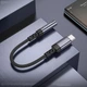 Переходник BOROFONE BV24 Graceful digital audio converter cable Type-C to 3.5mm Metal Grey (6941991118999) - изображение 6