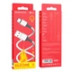 Кабель BOROFONE BX83 USB to Type-C Famous silicone charging data cable 1m 3A White (6974443386424) - зображення 4