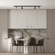 Lampa wisząca Light Prestige Snow SET 1F 4xGU10 Black (LP-737 BK SET) - obraz 9