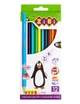 Карандаши цветные 12 цветов, KIDS LINE ZB.2414 ZiBi (4823078932358) - изображение 1