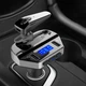 Автомобильный FM трансмиттер, модулятор трансмиттер с bluetooth-наушником, модулятор в машину, HER-8 - изображение 1