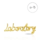 Значок (пин) BROCHE брошь бижутерия Медицина Laboratory Лаборатория золотистый BRGV114879 - изображение 1