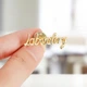 Значок (пин) BROCHE брошь бижутерия Медицина Laboratory Лаборатория золотистый BRGV114879 - изображение 4