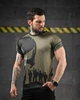 Футболка Oblivion Tactical Coolmax з принтом Punisher Soldiers олива розмір XL - изображение 3