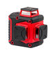 Уровень лазерный Intertool 360° x3 головки (MT-3057) длина волны 635 Нм - изображение 1
