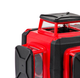 Уровень лазерный Intertool 360° x3 головки (MT-3057) длина волны 635 Нм - изображение 3