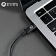 Зарядный кабель GRAVASTAR Type-C to Type-C 5A, прочный прорезиненный, 1.5м, чёрный - изображение 5