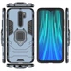 Чехол Iron Ring для Xiaomi Redmi Note 8 Pro противоударный бампер с подставкой кольцом Dark-Blue - изображение 5