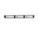 Патч-панель RITAR 24 порта UTP DUAL Cat.5E 19" 1U, с кабельным организатором Black (YT-07415) - изображение 2