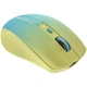 Компьютерная мышка беспроводная Canyon MW-44, Bluetooth / USB 2.4GHz, оптическая 800 - 1600 dpi, 8 кнопок, аккумулятор 500 mAh, Yellow/Blue - изображение 4