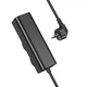 Мережевий подовжувач Hoco NS10 Wisdom 2-Position (PD67W/3C1A) Desktop Socket Black - зображення 4