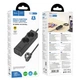 Мережевий подовжувач Hoco NS10 Wisdom 2-Position (PD67W/3C1A) Desktop Socket Black - зображення 7