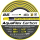 Шланг садовий 2Е AquaFlex Carbon 1/2" 10м 4 шари 20бар -10…+60°C - изображение 2