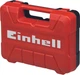 Гайковерт пневматичний Einhell TC-PW 610 Compact, 610Нм, 6.3бар, 142л/хв, М14, 3 головки, кейс, 1.14кг (4138965) - изображение 9