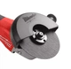 Шліфмашина кутова акумуляторна Milwaukee M18 BLSAG125X-402X 125мм 18В 2x4А·год ЗП М12-18С 11000об·хв 2.4кг кейс (4933492644) - зображення 9