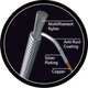 Струны для классической гитары Ortega Custom Pro Coated Crystal Nylon NYP44H Hard Tension (R128662) - изображение 3